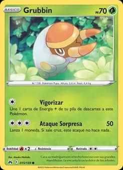 Grubbin card in Spanish