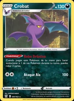 Crobat card in Spanish