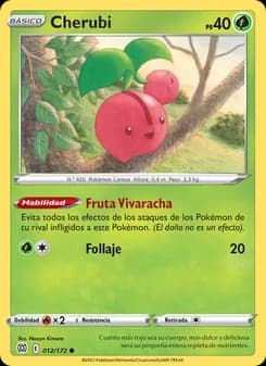 Cherubi card in Spanish