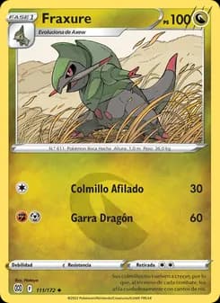 Fraxure card in Spanish