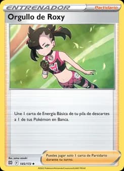 Orgullo de Roxy card in Spanish