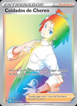 Cuidados de Cheren card in Spanish