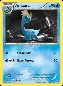 Amaura card in Spanish