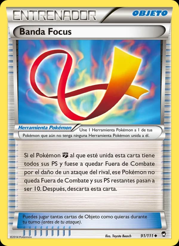 Banda Focus card in Spanish