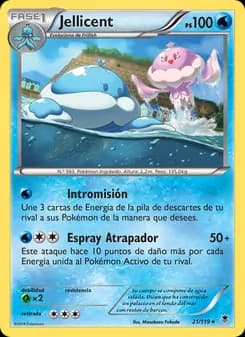 Jellicent card in Spanish