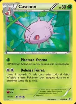 Cascoon card in Spanish