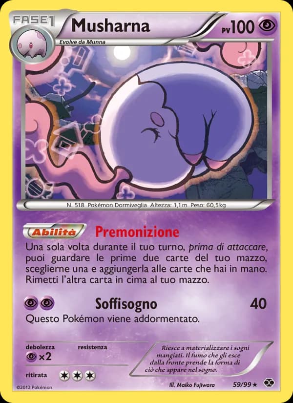 Musharna card in Italian