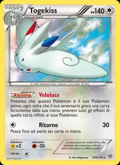 Togekiss card in Italian