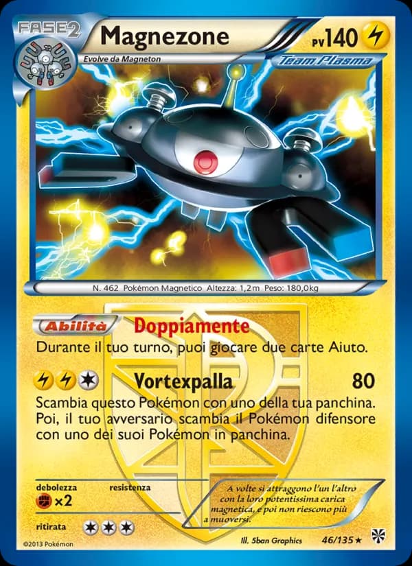 Magnezone card in Italian