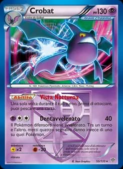 Crobat card in Italian