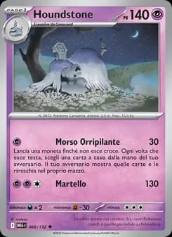 Houndstone card in Italian