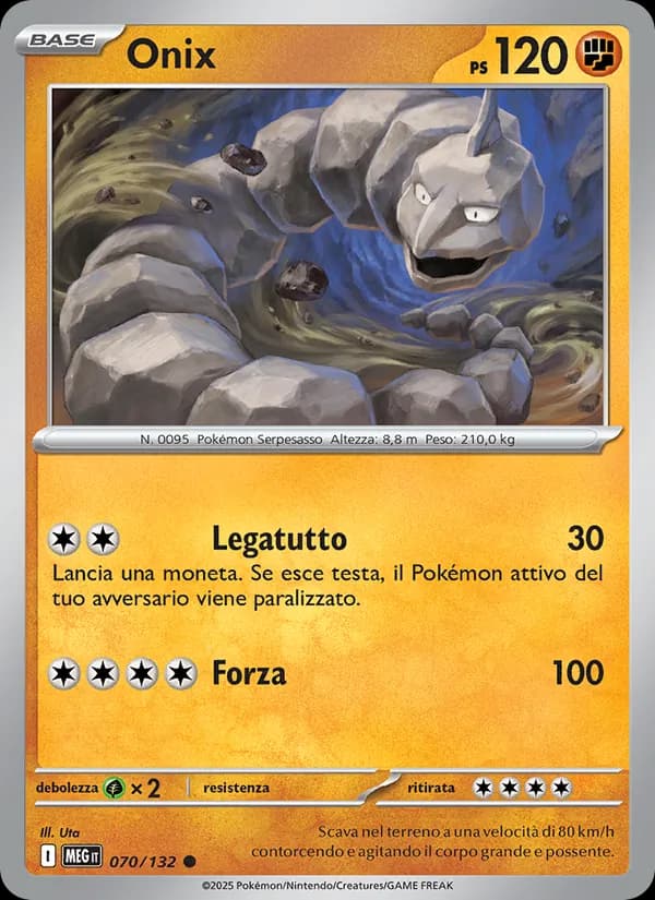 Onix card in Italian