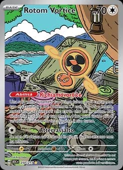 Rotom Vortice card in Italian
