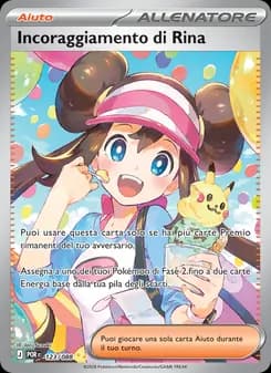 Incoraggiamento di Rina card in Italian