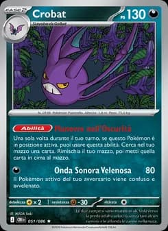 Crobat card in Italian