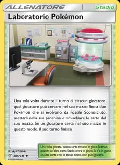 Laboratorio Pokémon card in Italian