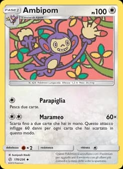 Ambipom card in Italian