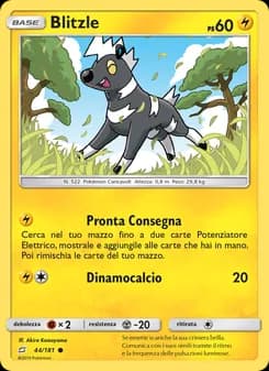 Blitzle card in Italian