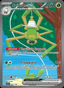 Spidops-ex card in Italian