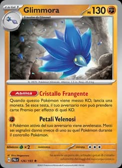 Glimmora card in Italian