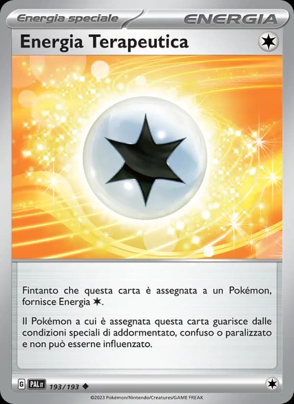 Energia Terapeutica card in Italian