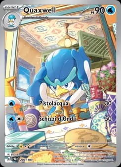 Quaxwell card in Italian