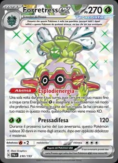 Forretress-ex card in Italian