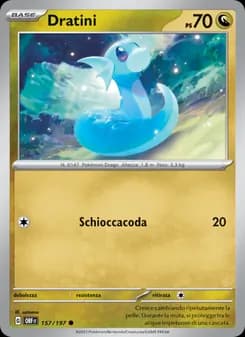 Dratini card in Italian