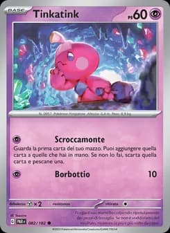 Tinkatink card in Italian