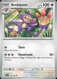 Ambipom card in Italian
