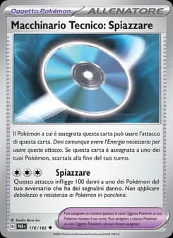 Macchinario Tecnico: Spiazzare card in Italian
