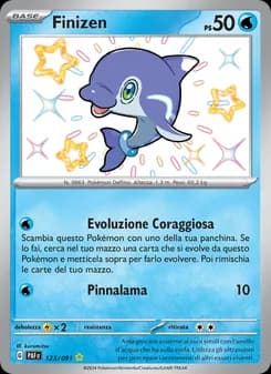 Finizen card in Italian