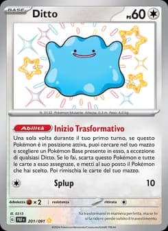 Ditto card in Italian