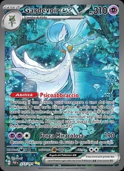 Gardevoir-ex card in Italian
