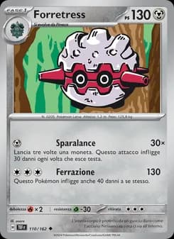 Forretress card in Italian