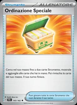 Ordinazione Speciale card in Italian