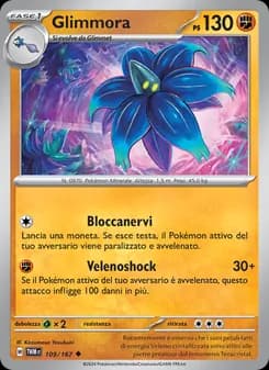 Glimmora card in Italian