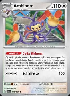 Ambipom card in Italian