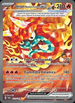 Ogerpon Maschera Focolare-ex card in Italian