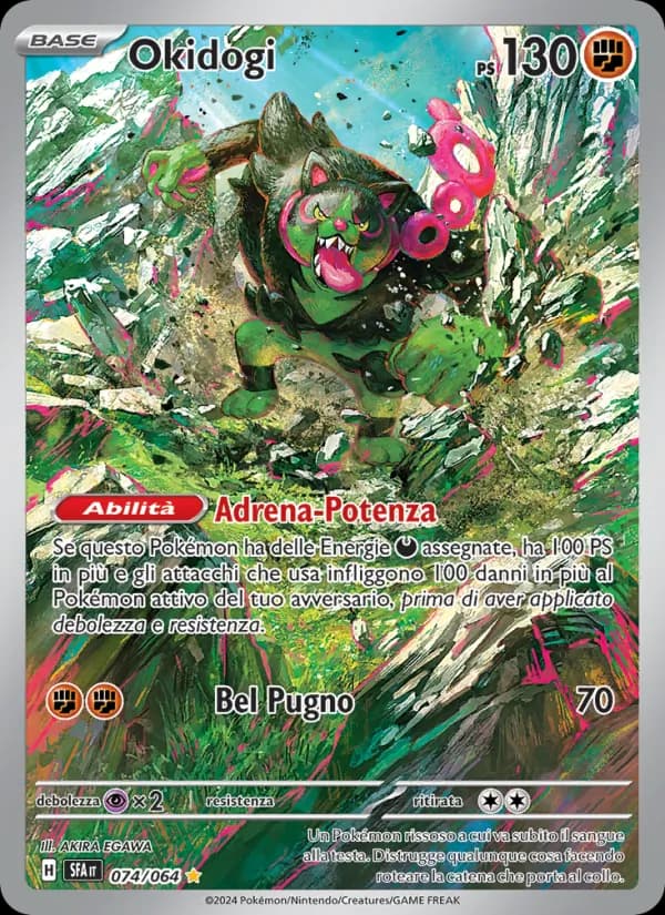 Okidogi card in Italian