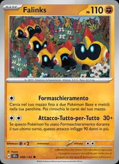 Falinks card in Italian