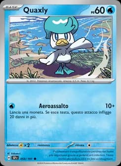 Quaxly card in Italian