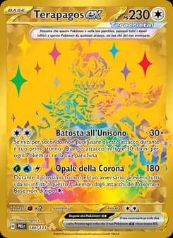 Terapagos-ex card in Italian