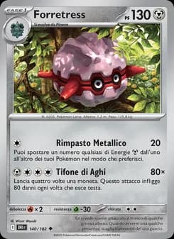 Forretress card in Italian