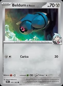 Beldum di Rocco card in Italian