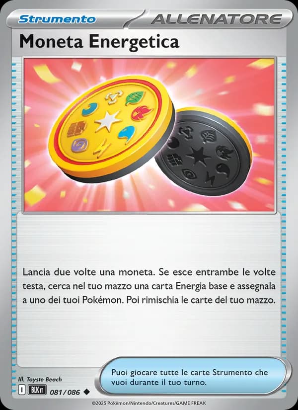 Moneta Energetica card in Italian