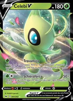 Celebi V card in Italian