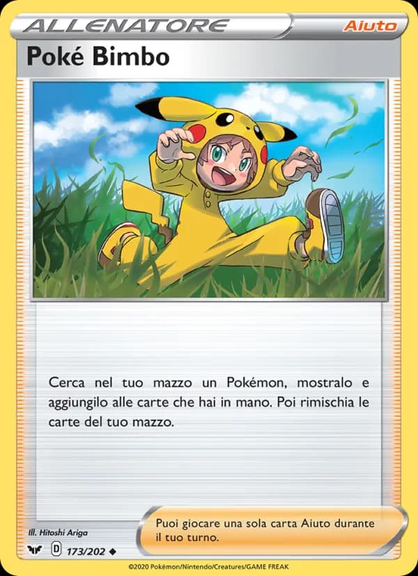 Poké Bimba card in Italian