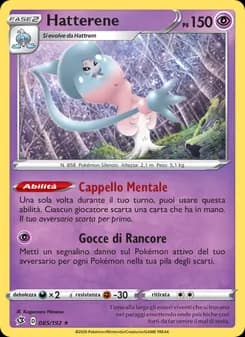 Hatterene card in Italian