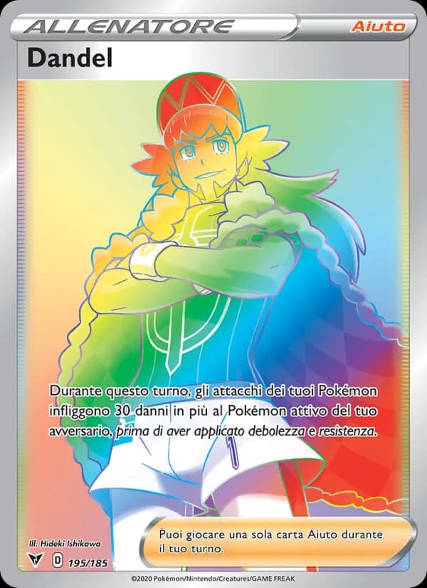 Dandel card in Italian